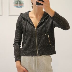 The kooples zip up hoodie size S